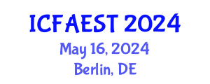 International Conference on Fisheries, Aquaculture Economics and Seafood Trade (ICFAEST) May 16, 2024 - Berlin, Germany