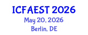 International Conference on Fisheries, Aquaculture Economics and Seafood Trade (ICFAEST) May 20, 2026 - Berlin, Germany