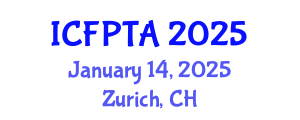 International Conference on Fixed Point Theory and its Applications (ICFPTA) January 14, 2025 - Zurich, Switzerland