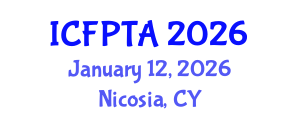 International Conference on Fixed Point Theory and its Applications (ICFPTA) January 12, 2026 - Nicosia, Cyprus International Conference on Fixed Point Theory and its Applications (ICFPTA) January 12, 2026 - Nicosia, Cyprus
