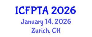 International Conference on Fixed Point Theory and its Applications (ICFPTA) January 14, 2026 - Zurich, Switzerland