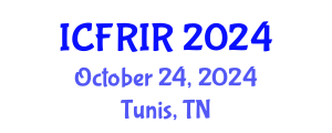 International Conference on Flood Recovery, Innovation and Response (ICFRIR) October 24, 2024 - Tunis, Tunisia