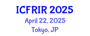 International Conference on Flood Recovery, Innovation and Response (ICFRIR) April 22, 2025 - Tokyo, Japan