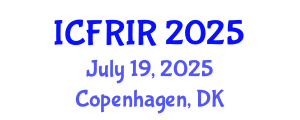 International Conference on Flood Recovery, Innovation and Response (ICFRIR) July 19, 2025 - Copenhagen, Denmark