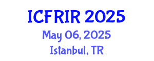 International Conference on Flood Recovery, Innovation and Response (ICFRIR) May 06, 2025 - Istanbul, Turkey