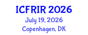 International Conference on Flood Recovery, Innovation and Response (ICFRIR) July 19, 2026 - Copenhagen, Denmark