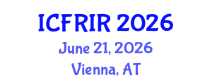 International Conference on Flood Recovery, Innovation and Response (ICFRIR) June 21, 2026 - Vienna, Austria