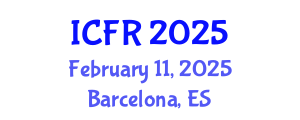 International Conference on Flood Resilience (ICFR) February 11, 2025 - Barcelona, Spain