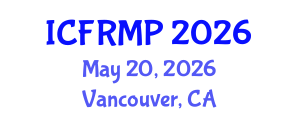 International Conference on Flood Risk Management and Planning (ICFRMP) May 20, 2026 - Vancouver, Canada