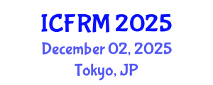 International Conference on Flood Risk Management (ICFRM) December 02, 2025 - Tokyo, Japan