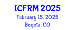 International Conference on Flood Risk Management (ICFRM) February 15, 2025 - Bogota, Colombia