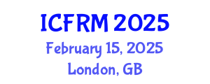 International Conference on Flood Risk Management (ICFRM) February 15, 2025 - London, United Kingdom