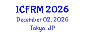 International Conference on Flood Risk Management (ICFRM) December 02, 2026 - Tokyo, Japan