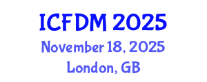 International Conference on Fluid Dynamics and Mechanics (ICFDM) November 18, 2025 - London, United Kingdom