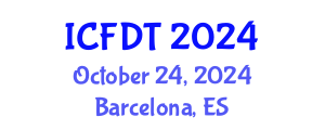 International Conference on Fluid Dynamics and Thermodynamics (ICFDT) October 24, 2024 - Barcelona, Spain