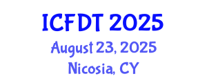 International Conference on Fluid Dynamics and Thermodynamics (ICFDT) August 23, 2025 - Nicosia, Cyprus