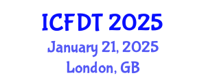 International Conference on Fluid Dynamics and Thermodynamics (ICFDT) January 21, 2025 - London, United Kingdom