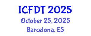 International Conference on Fluid Dynamics and Thermodynamics (ICFDT) October 25, 2025 - Barcelona, Spain