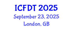 International Conference on Fluid Dynamics and Thermodynamics (ICFDT) September 23, 2025 - London, United Kingdom
