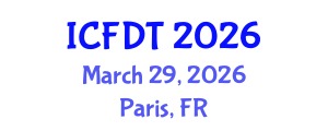 International Conference on Fluid Dynamics and Thermodynamics (ICFDT) March 29, 2026 - Paris, France