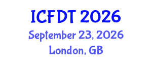 International Conference on Fluid Dynamics and Thermodynamics (ICFDT) September 23, 2026 - London, United Kingdom