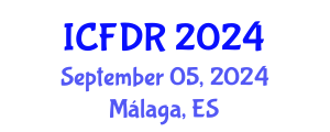 International Conference on Fluid Dynamics Research (ICFDR) September 05, 2024 - Málaga, Spain