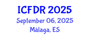 International Conference on Fluid Dynamics Research (ICFDR) September 06, 2025 - Málaga, Spain