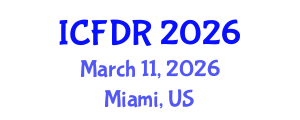 International Conference on Fluid Dynamics Research (ICFDR) March 11, 2026 - Miami, United States