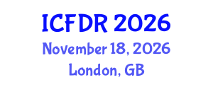 International Conference on Fluid Dynamics Research (ICFDR) November 18, 2026 - London, United Kingdom