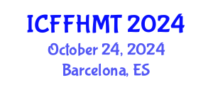 International Conference on Fluid Flow, Heat and Mass Transfer (ICFFHMT) October 24, 2024 - Barcelona, Spain