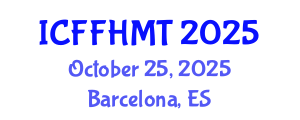 International Conference on Fluid Flow, Heat and Mass Transfer (ICFFHMT) October 25, 2025 - Barcelona, Spain