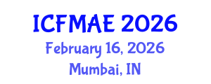 International Conference on Fluid Mechanics and Aerodynamic Engineering (ICFMAE) February 16, 2026 - Mumbai, India International Conference on Fluid Mechanics and Aerodynamic Engineering (ICFMAE) February 16, 2026 - Mumbai, India