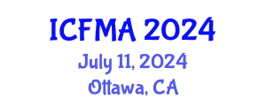 International Conference on Fluid Mechanics and Applications (ICFMA) July 11, 2024 - Ottawa, Canada