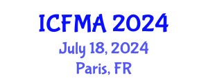 International Conference on Fluid Mechanics and Applications (ICFMA) July 18, 2024 - Paris, France