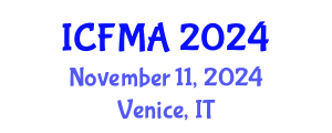International Conference on Fluid Mechanics and Applications (ICFMA) November 11, 2024 - Venice, Italy