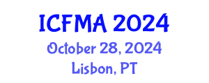 International Conference on Fluid Mechanics and Applications (ICFMA) October 28, 2024 - Lisbon, Portugal