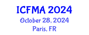 International Conference on Fluid Mechanics and Applications (ICFMA) October 28, 2024 - Paris, France