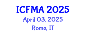 International Conference on Fluid Mechanics and Applications (ICFMA) April 03, 2025 - Rome, Italy