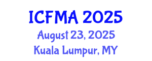 International Conference on Fluid Mechanics and Applications (ICFMA) August 23, 2025 - Kuala Lumpur, Malaysia