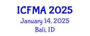 International Conference on Fluid Mechanics and Applications (ICFMA) January 14, 2025 - Bali, Indonesia