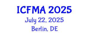International Conference on Fluid Mechanics and Applications (ICFMA) July 22, 2025 - Berlin, Germany