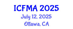 International Conference on Fluid Mechanics and Applications (ICFMA) July 12, 2025 - Ottawa, Canada