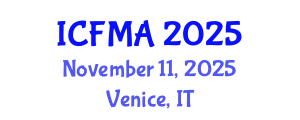 International Conference on Fluid Mechanics and Applications (ICFMA) November 11, 2025 - Venice, Italy