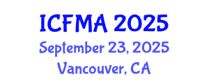 International Conference on Fluid Mechanics and Applications (ICFMA) September 23, 2025 - Vancouver, Canada