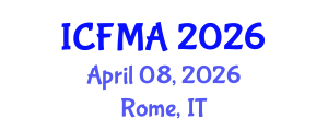 International Conference on Fluid Mechanics and Applications (ICFMA) April 08, 2026 - Rome, Italy