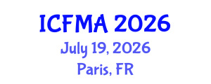 International Conference on Fluid Mechanics and Applications (ICFMA) July 19, 2026 - Paris, France