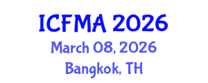 International Conference on Fluid Mechanics and Applications (ICFMA) March 08, 2026 - Bangkok, Thailand