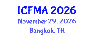 International Conference on Fluid Mechanics and Applications (ICFMA) November 29, 2026 - Bangkok, Thailand International Conference on Fluid Mechanics and Applications (ICFMA) November 29, 2026 - Bangkok, Thailand