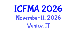 International Conference on Fluid Mechanics and Applications (ICFMA) November 11, 2026 - Venice, Italy