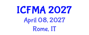 International Conference on Fluid Mechanics and Applications (ICFMA) April 08, 2027 - Rome, Italy International Conference on Fluid Mechanics and Applications (ICFMA) April 08, 2027 - Rome, Italy